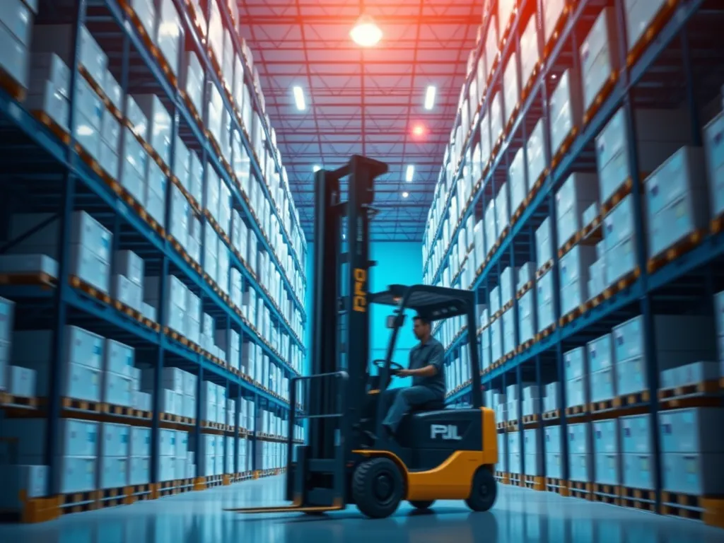 Pharmaceutical supply chain warehouse